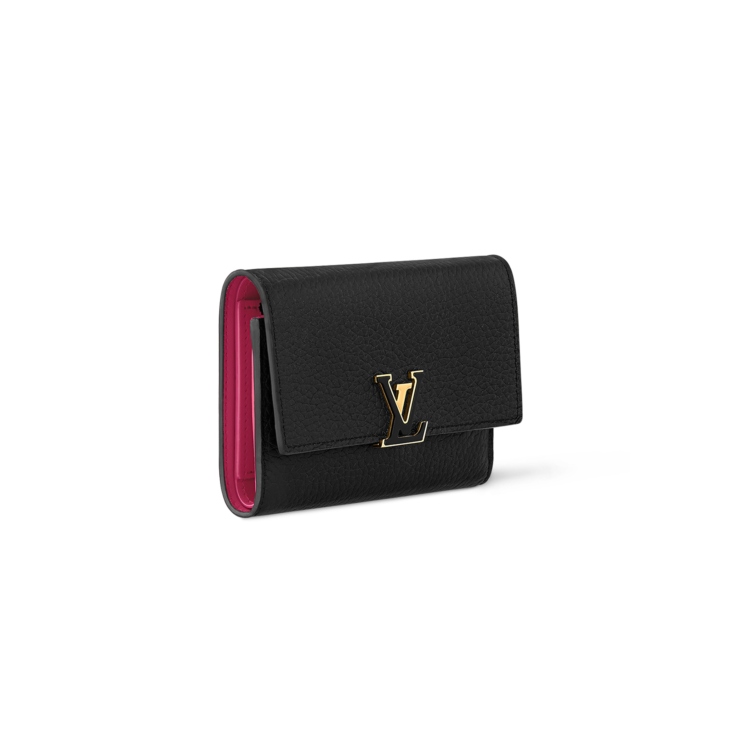 l**is V*t*n capucines compact wallet m62157 (13.5*9*2cm)